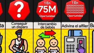 probabilidades de loteria comparativas